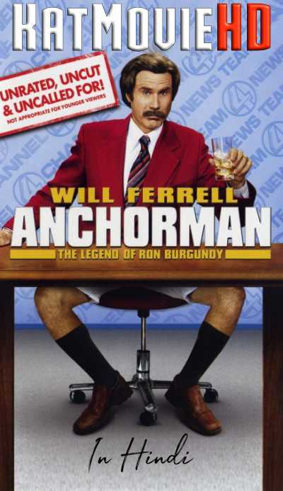 Anchorman 2004 720p BluRay Hindi 2.0 English 5.1 Dual Audio 850MB Download