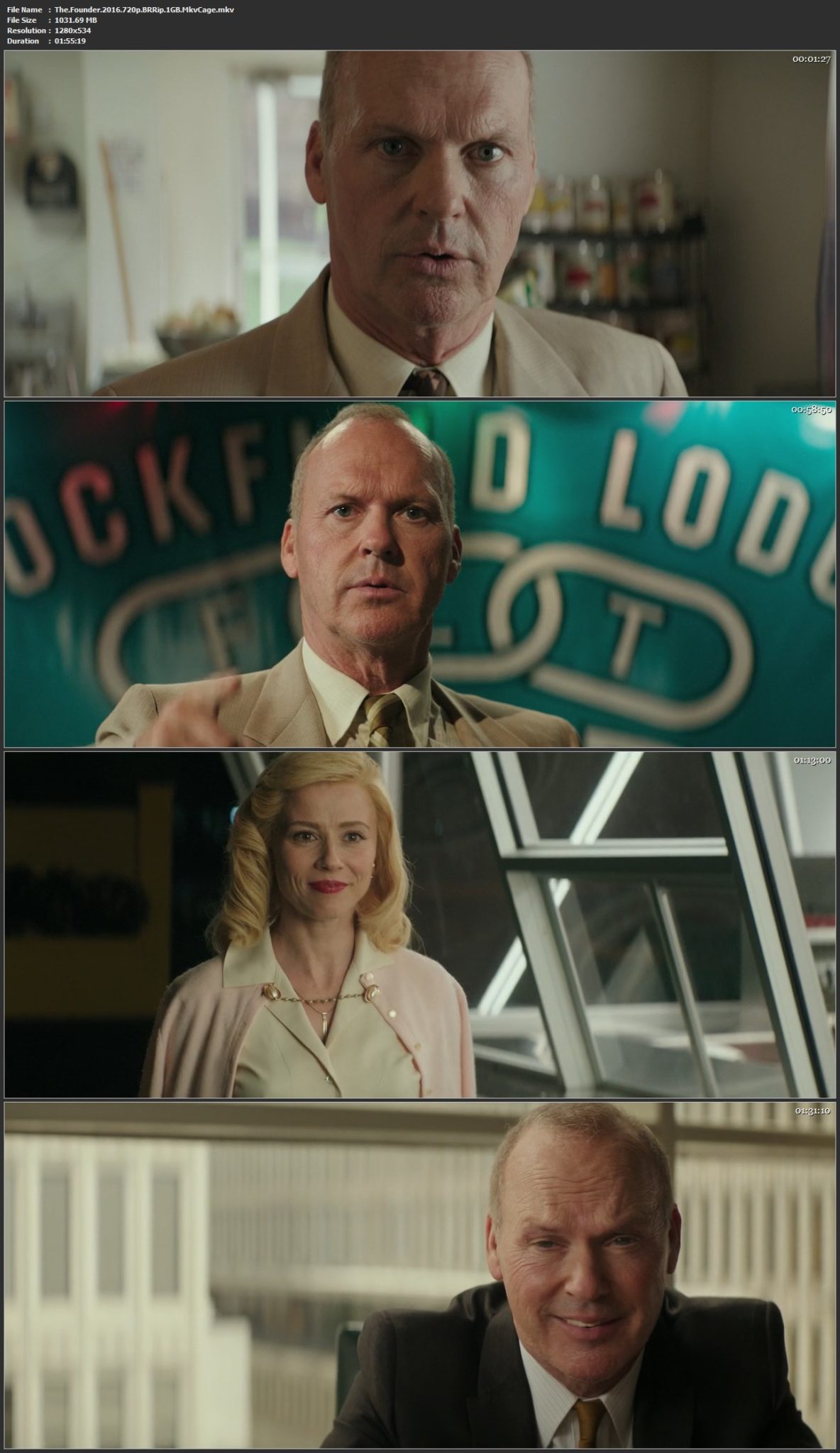 The Founder 2016 720p BRRip 1GB Download Watch Online